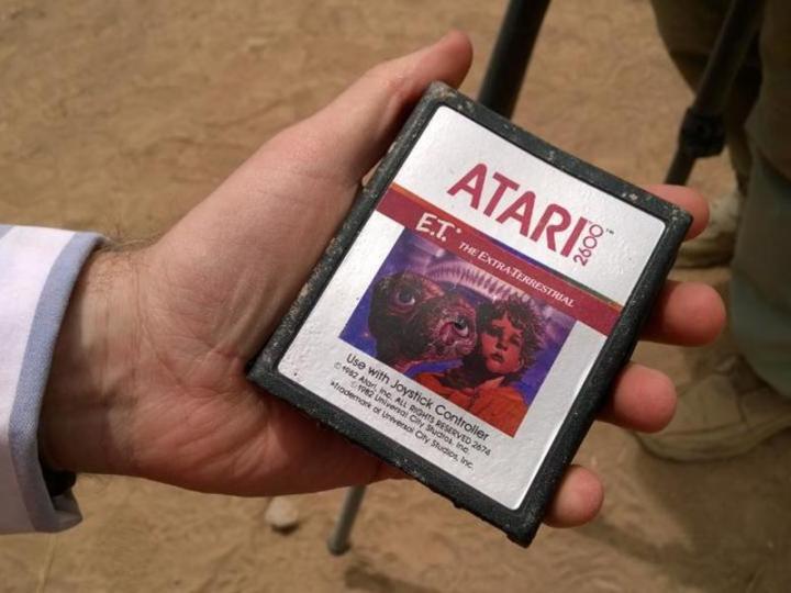 legendary atari video game stash uncovered new mexico desert