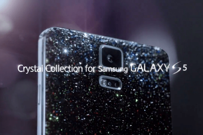 galaxy s5 crystal collection unveiled edition