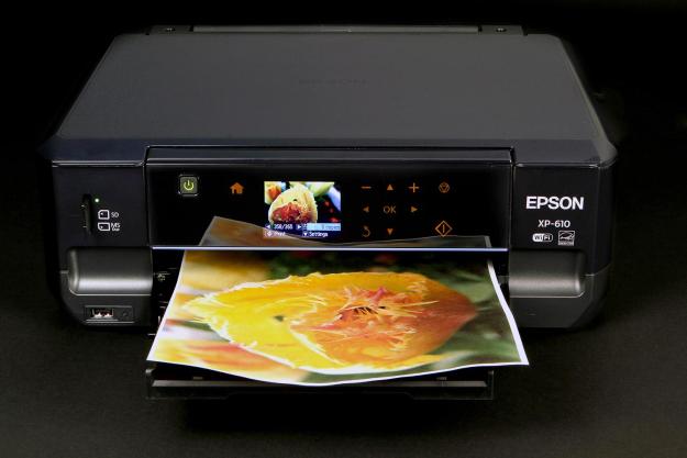 EPSON XP 610 front top