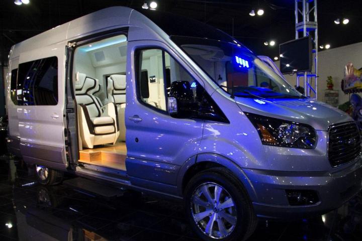 sorry vans home theater likely puts shame ford transit edit
