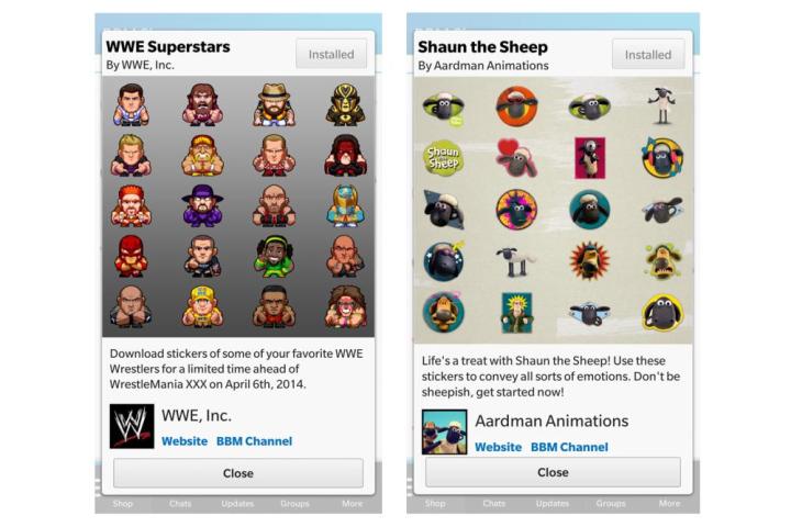 blackberry launches stickers for bbm