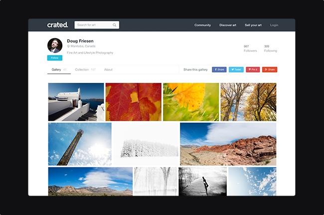 crated is newest online photo market