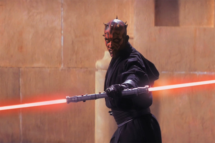 weep footage star wars darth maul game almost