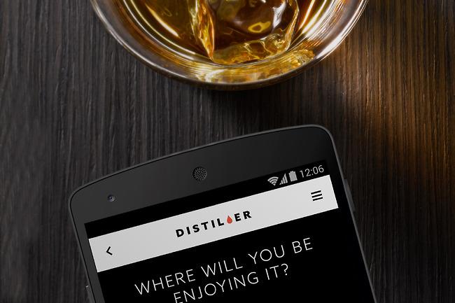 distiller whiskey app for android