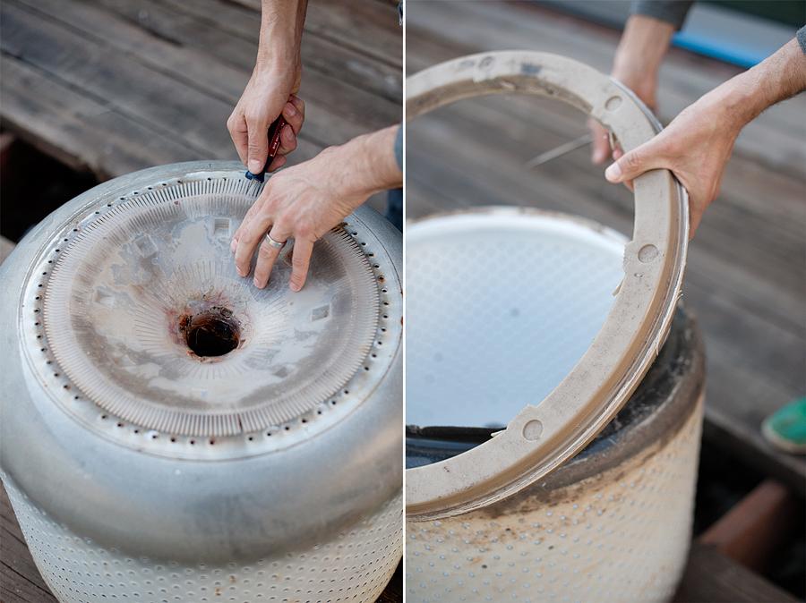 How To Turn An Old Washing Machine Drum, How To Make A Fire Pit Out Of An Old Washing Machine