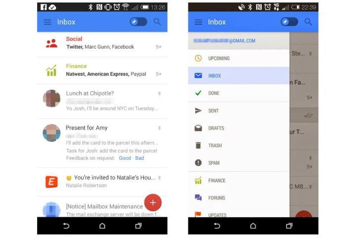 google testing new gmail features for improved mobile experience