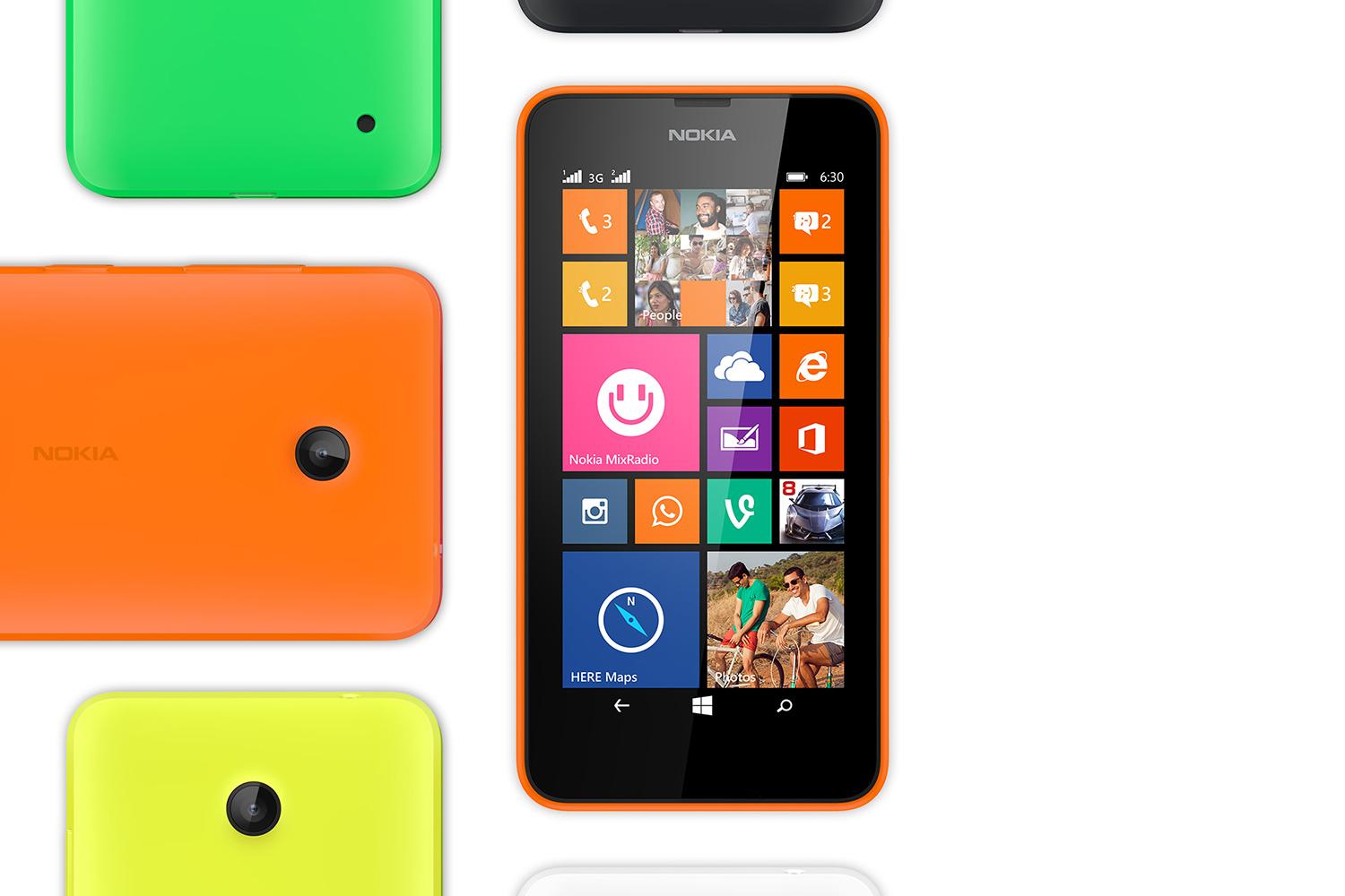 Nokia Lumia 630 Dual Sim colors