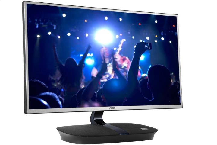 aoc reveals 24 inch 1080p ips monitor with two 7w onkyospeakers built in