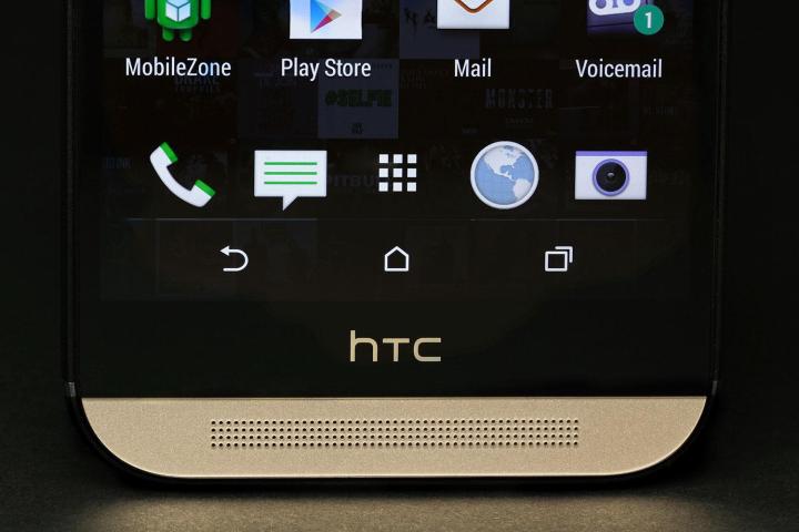 HTC One M8 Harman Kardon edition bottom screen