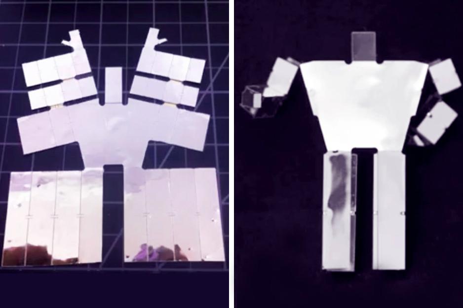mit researchers developed 3d robots self assemble heated