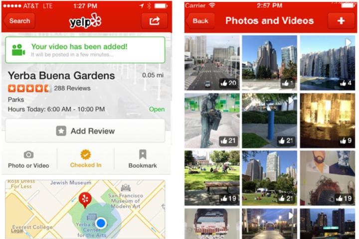 yelp pans add new video feature reviews