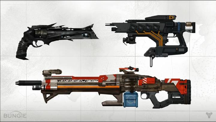 destiny loot and weapons