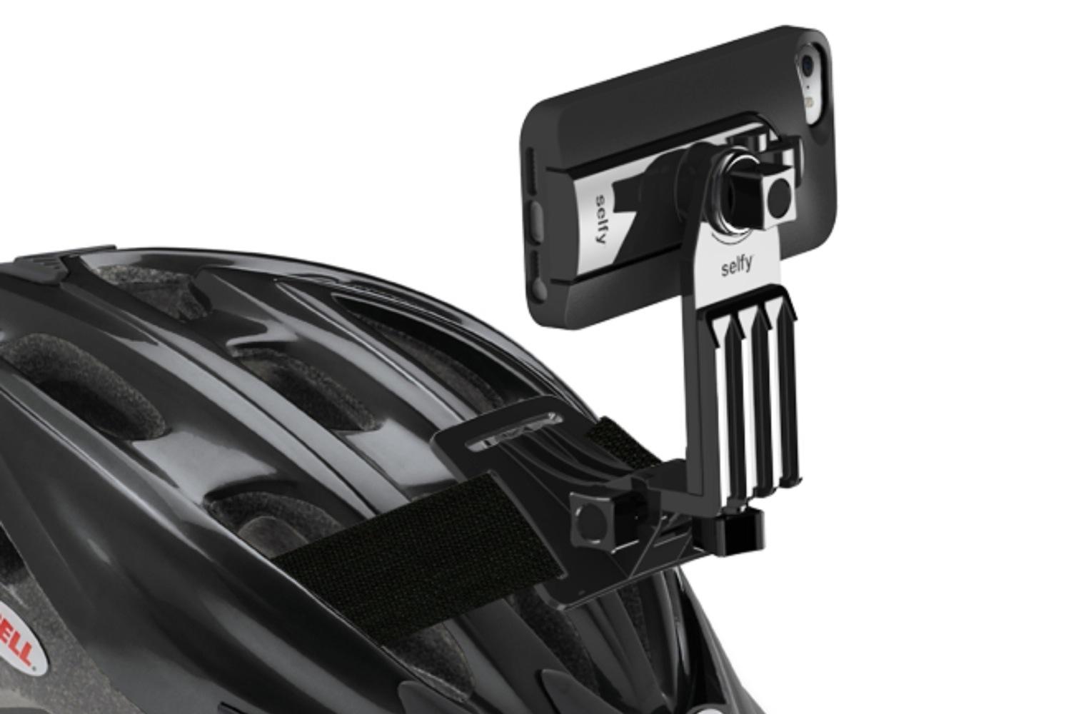 iluv smartphone case with built in remote shutter designed for the selfie obsessed selfy helmet 2