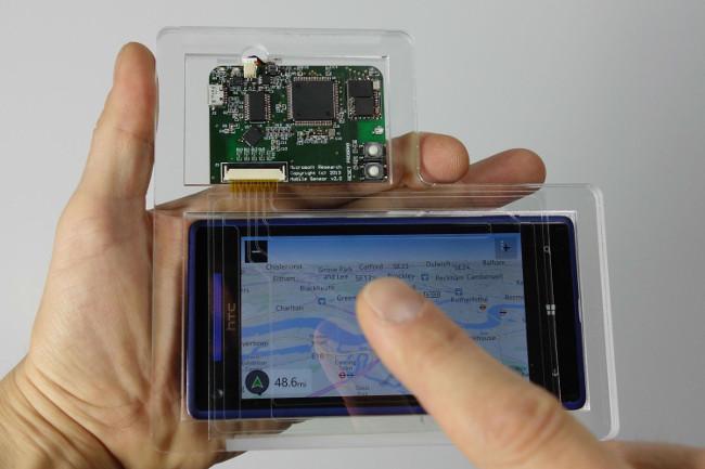 microsoft sensor project may make swiping phone obsolete ms3dfinger