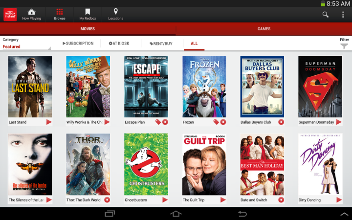 redbox instants android app is the latest to tie in chromecast support 1