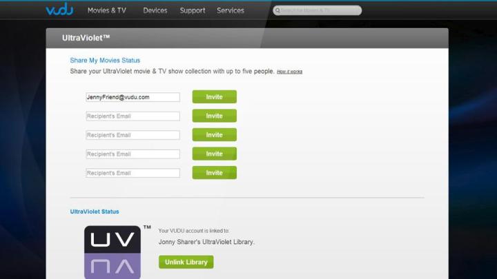 vudus share my movies lets you safely your blu ray collection vudu 1