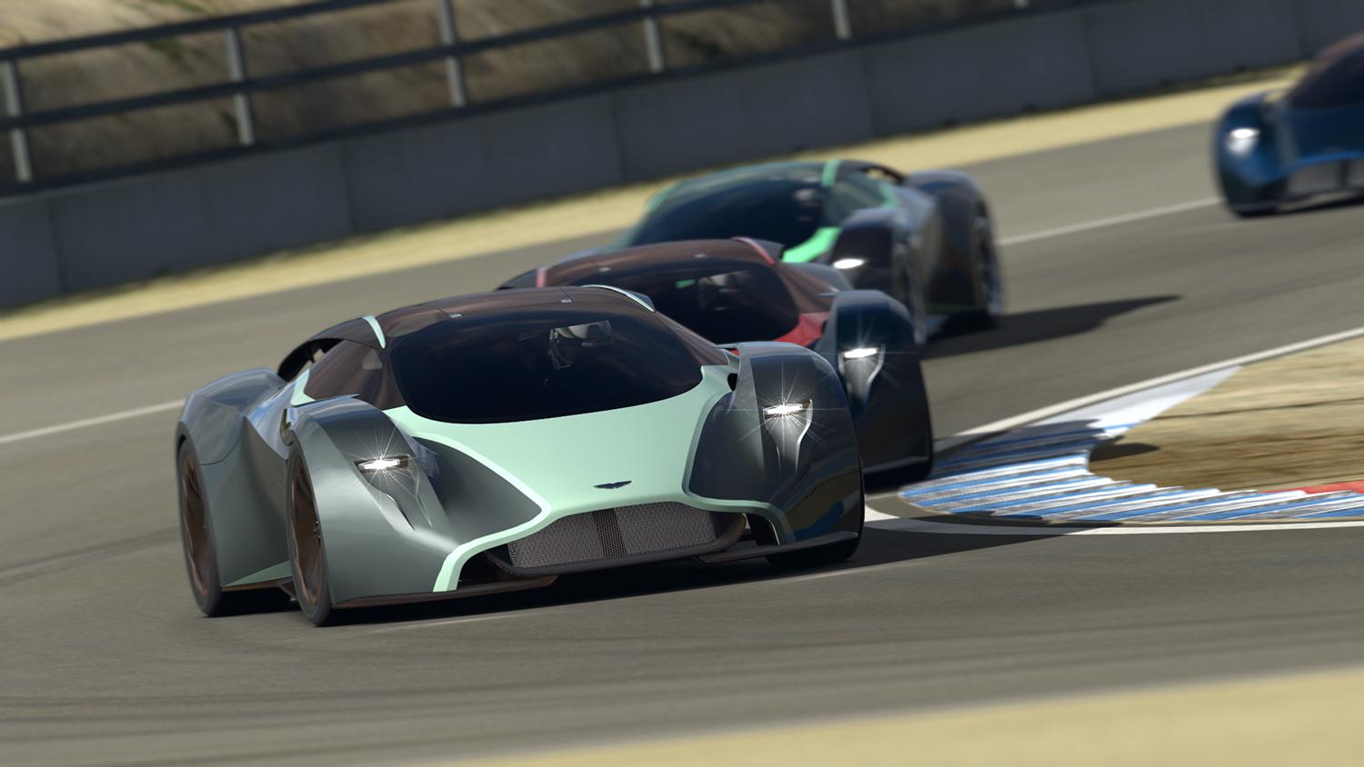 Aston Martin unveils virtual DP-100 racer