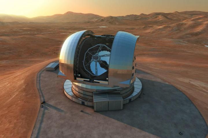 mountain top chili exploded make way worlds largest telescope e elt rendition