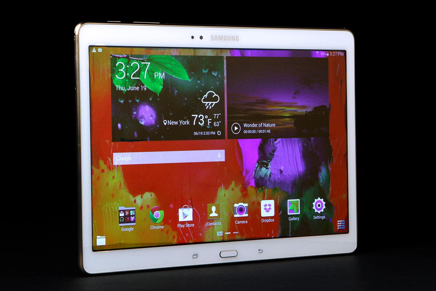 Kelder plaag ding Samsung Galaxy Tab S 10.5 review: The Best 10-inch Android Tablet | Digital  Trends
