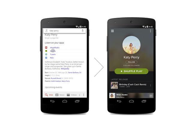 google search music streaming apps