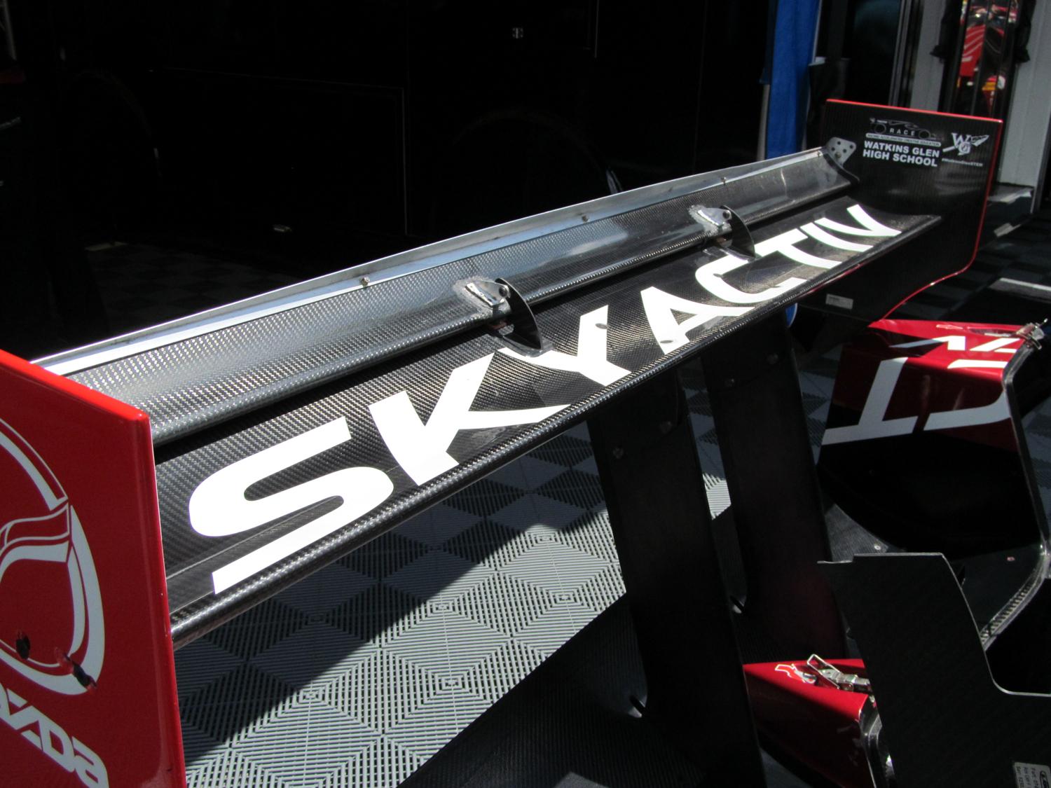 Mazda Skyactiv diesel prototype at Watkins Glen International