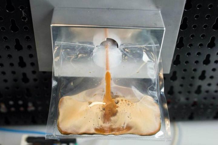 coffee on its way to iss isspresso