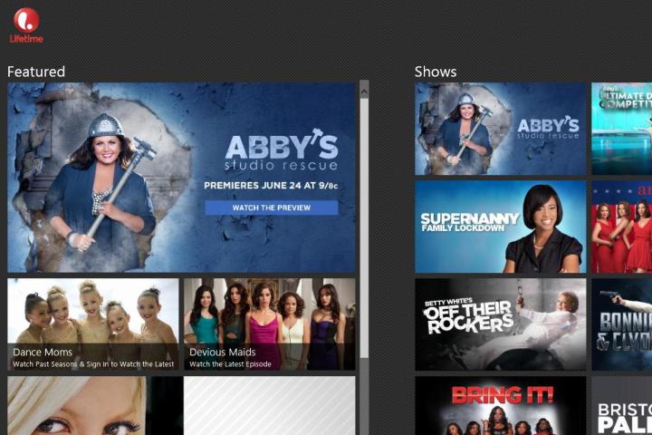 watch lifetime tv shows and movies for free with this windows 8 1 app win