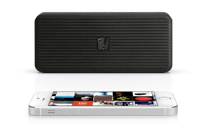 soundfreaq releases super slim pocket kick wireless speaker sfq 10 black front iphone