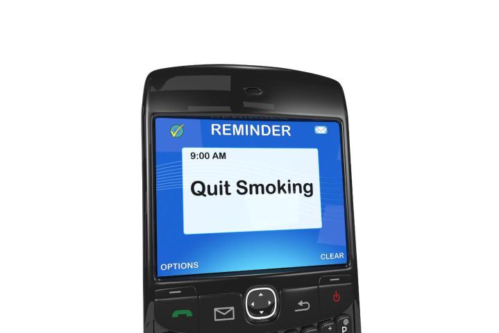 Quit smoking text message