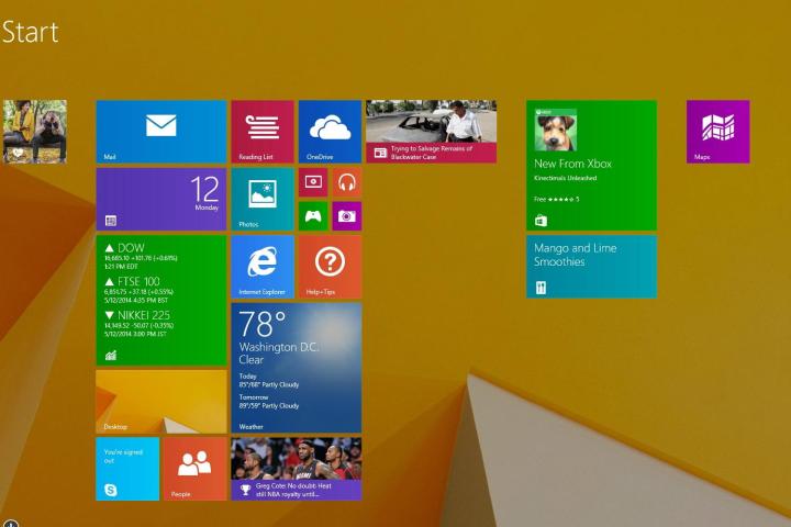 new windows start menu wont be released until 2015 maybe 9