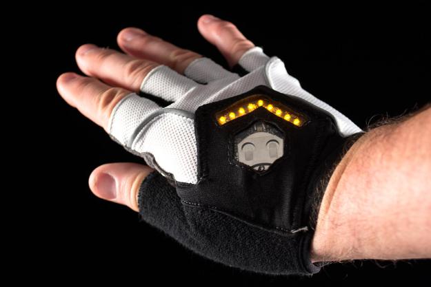 Zackees LED turn-signal gloves