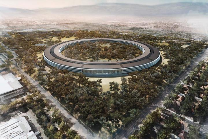 apple spaceship campus contractor fired