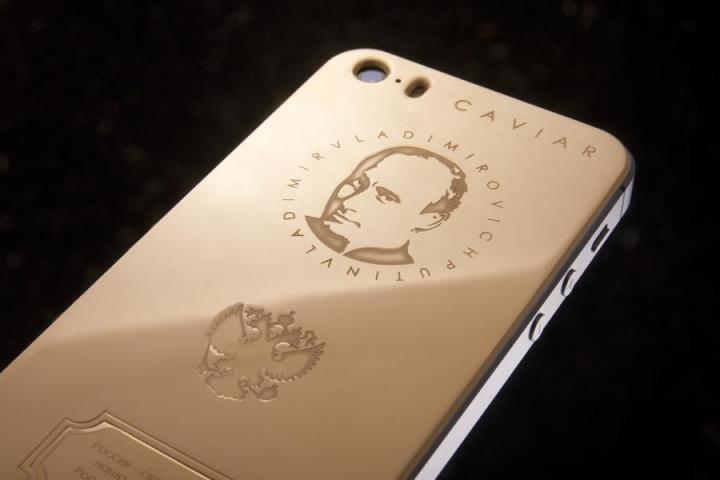 caviar supremo putin gold iphone 5s