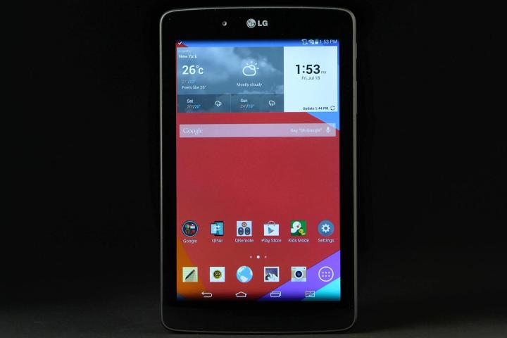 LG G Pad 7.0 google now