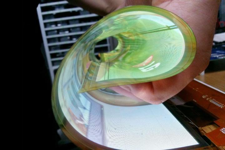 LG rollable OLED display