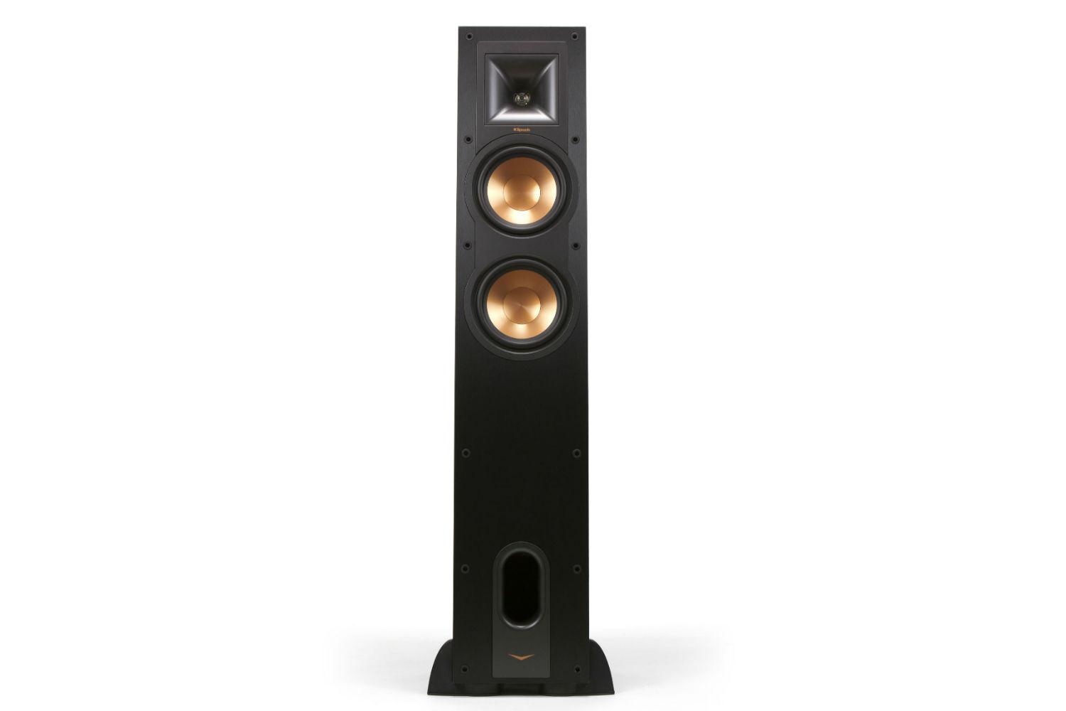 klipsch unveils stockpile new speakers reference home theater line r 26f front