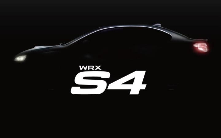 Subaru WRX S4 teaser