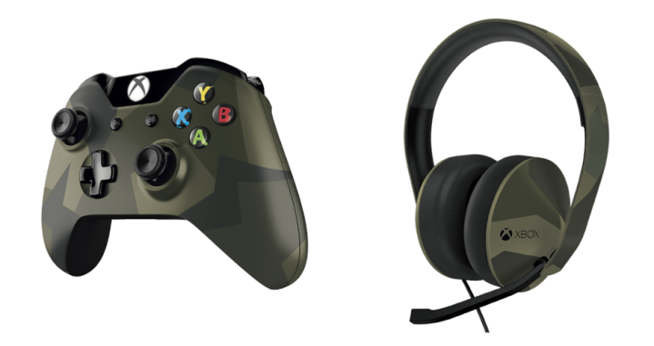 microsoft opens pre orders xbox one armed forces controller headset af and