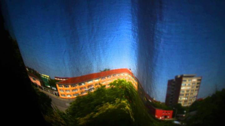 creative photographer turns daughters room camera obscura makes time lapse video draperia