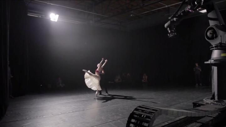 motion capture technology robot camera make captivating ballet video francesca da rimini