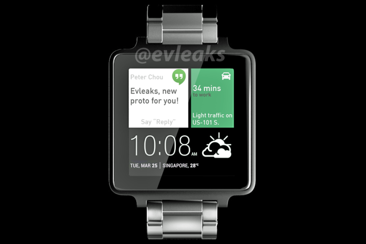 htc one android wear smartwatch news evleaks