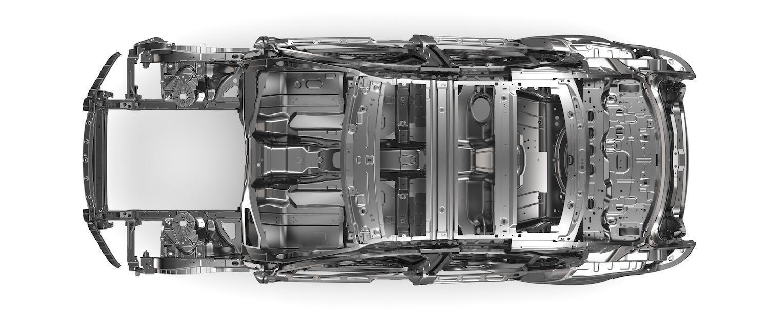 2016 Jaguar XE chassis