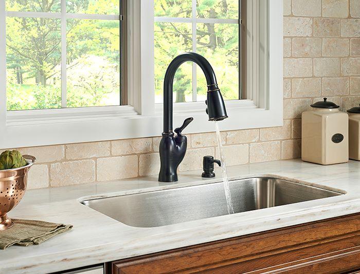 pfisters newest faucet turns wave hand pfister