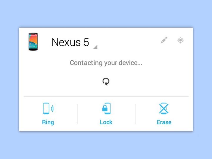 lost android phone can now call device manager