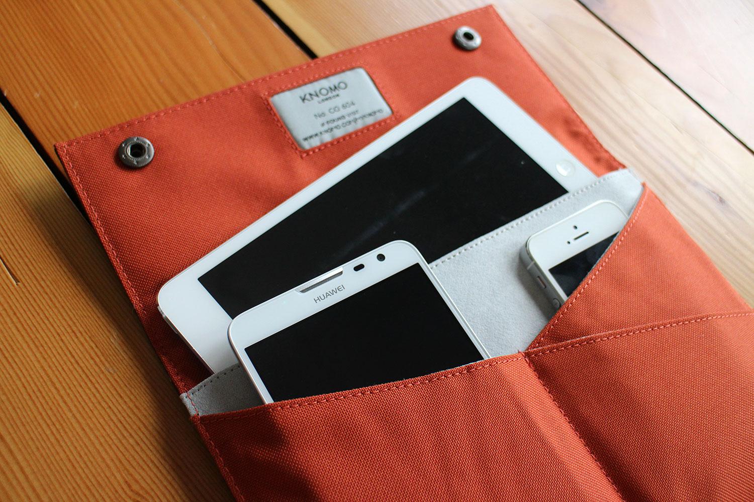 Knomo Knomad iPad Mini Case devices open