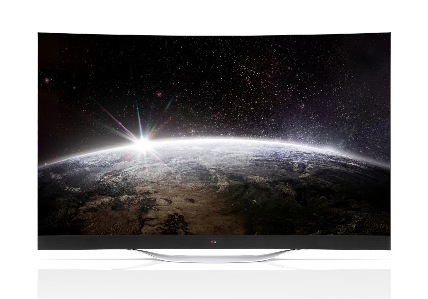 lg astonishing new 4k oled tvs will soon available take home 77 tv front
