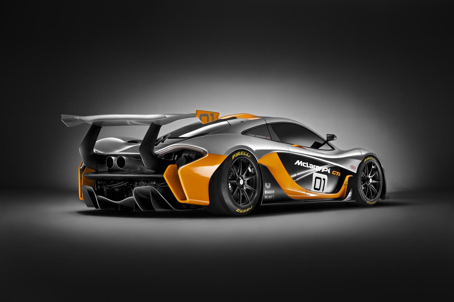 McLaren P1 GTR design concept
