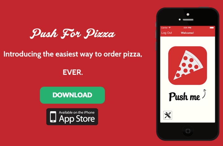 push for pizza app order a slice