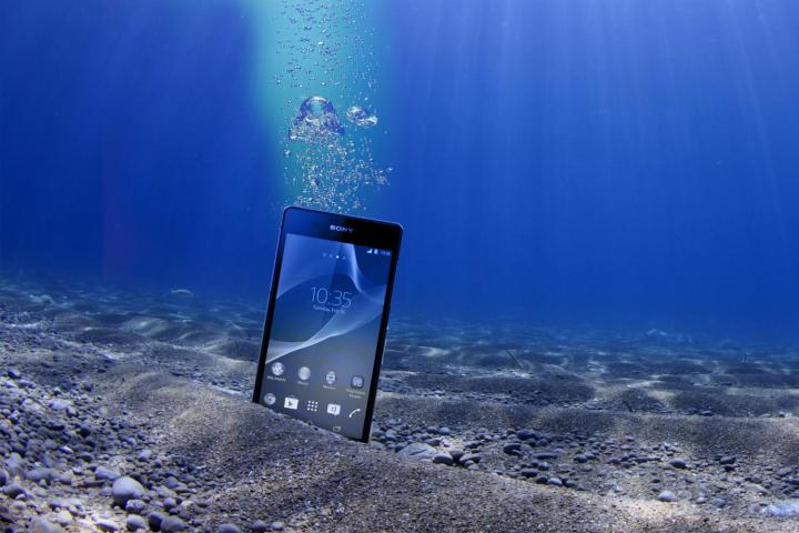 xperia z2 survives six weeks on seabed sony sea