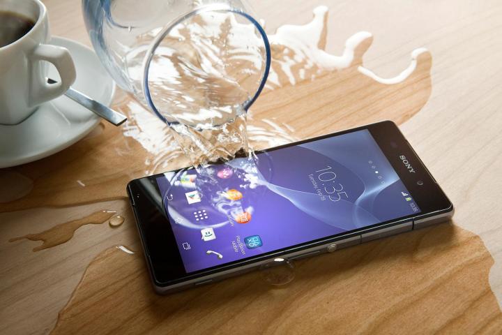 Sony Xperia Z2 water resistance